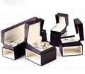 leather cover packaging jewelry plastic box 3