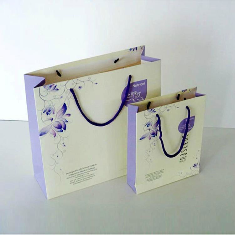 new design kraft paper bag with handle in machine price 4