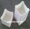 Alumina ceramic boats/alumina sagger/alumina tray