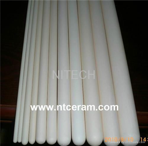 High temperature thermocouple protection ceramic tube