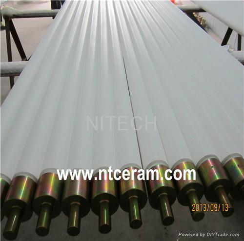 Fused Silica Roller for Glass Tempering Furnace