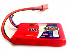 EP Lipo Battery Pack 500mAh 30C 7.4V 2S1P