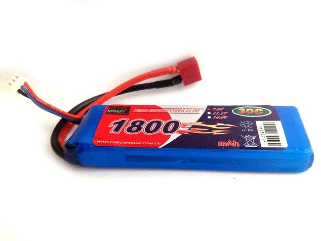 EP Lipo Battery Pack 1800mAh 30C 11.1V 3S1P 2