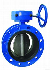 Flange butterfly valve