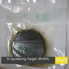  Sr Strontium sputtering target 3N5 China target manufacture evaporation coating