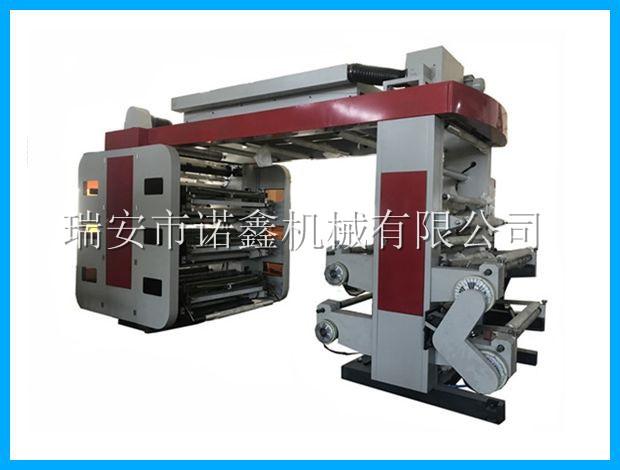 NXT4 4 color stack type flexo printing machine for plastic film bag 4