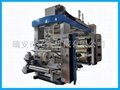 6 color flexo printing machine with double winder