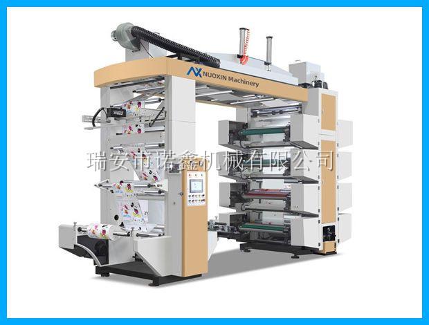 NXT8 8 color stack type flexo printing machine for plastic film bag 3