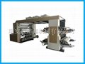 NXC6 6 color stack type flexo printing machine for plastic film bag 3