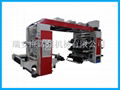 NXC6 6 color stack type flexo printing machine for plastic film bag