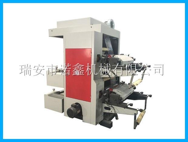 NXC2 2 color stack type flexo printing machine for plastic film bag 2