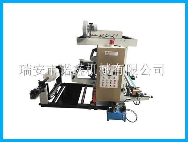 NXC2 2 color stack type flexo printing machine for plastic film bag 3