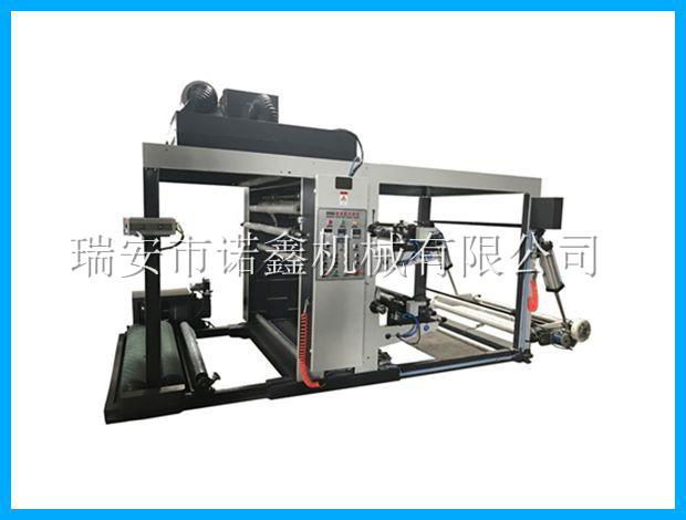 NXC2 2 color stack type flexo printing machine for plastic film bag 5