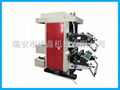 NXZ2 2 color stack type flexo printing machine for plastic film bag 3