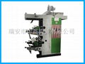 NXZ2 2 color inline flexo printing machine with extruder