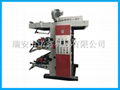 NXZ2 2 color inline flexo printing machine with extruder