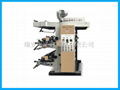 NXZ2 2 color inline flexo printing machine with extruder