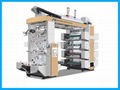 NXT8 8 color stack type flexo printing machine （belt type)）