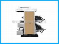 NXZ2 1/2 color stack type flexo printing machine for plastic film bag 1