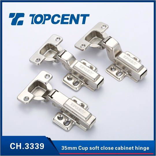 One way steel soft closing hydraulic cabinet door hinge