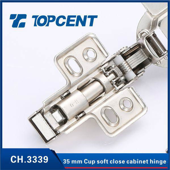 One way steel soft closing hydraulic cabinet door hinge 4