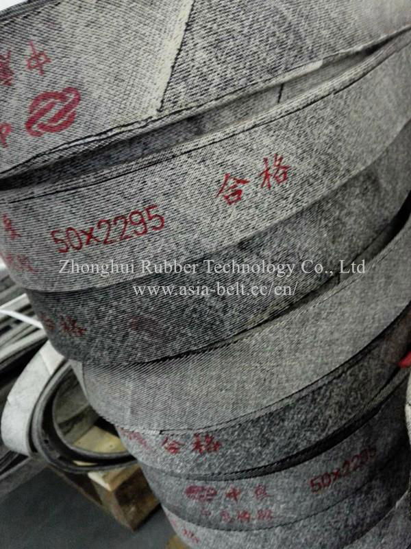 textile machine transmission use cone drum belt 3