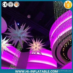 Hot sale air blown inflatable star for event club decor