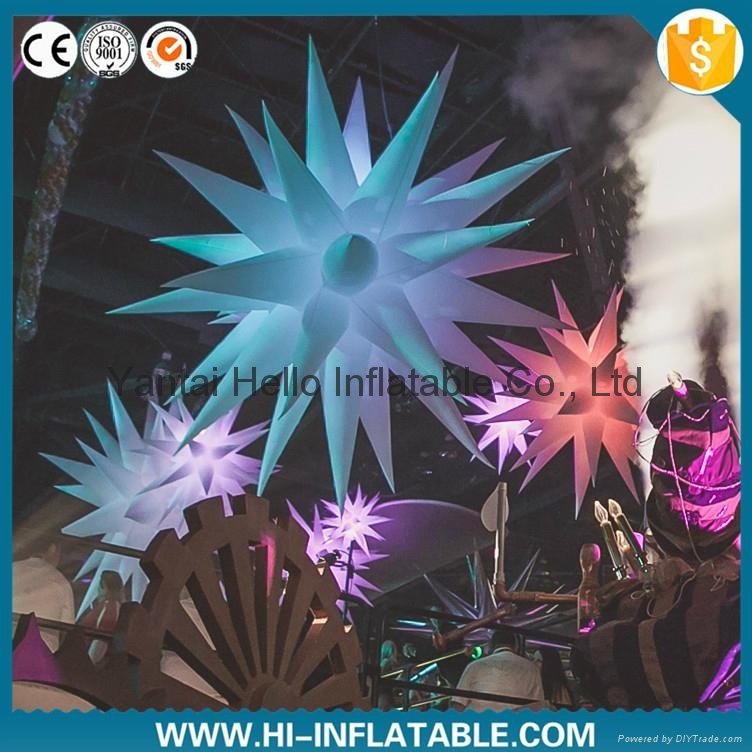 Hot sale air blown inflatable star for event club decor 3