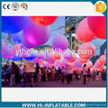 Colorful air blown inflatable balloon