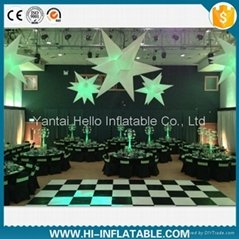 Event / birthday use inflatable led star decoration for sale
