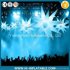 Concert holiday use inflatable led star decoration for sale