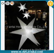 Club / event use inflatable led star decoration for sale