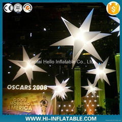 Christmas festival use inflatable led star decoration for sale