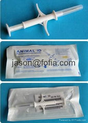 RFID Animal ID Microchip 134.2khz FDX-B with ICAR