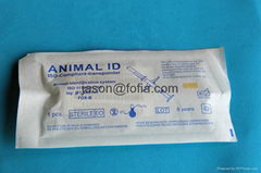 RFID Animal ID Microchip 134.2khz FDX-B with ICAR 1.4*8mm