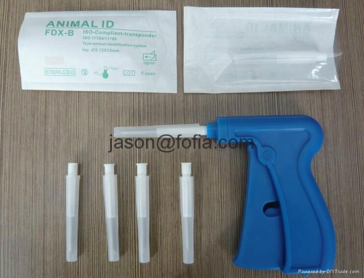 Reusable Animal ID Microchip 134.2khz FDX-B with ICAR 1.4*8mm