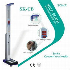 Body Scale SK- CK Measuring Height Weight BMI Ultra-portable Personal Scale Digi