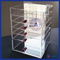  Acrylic makeup organizer 4