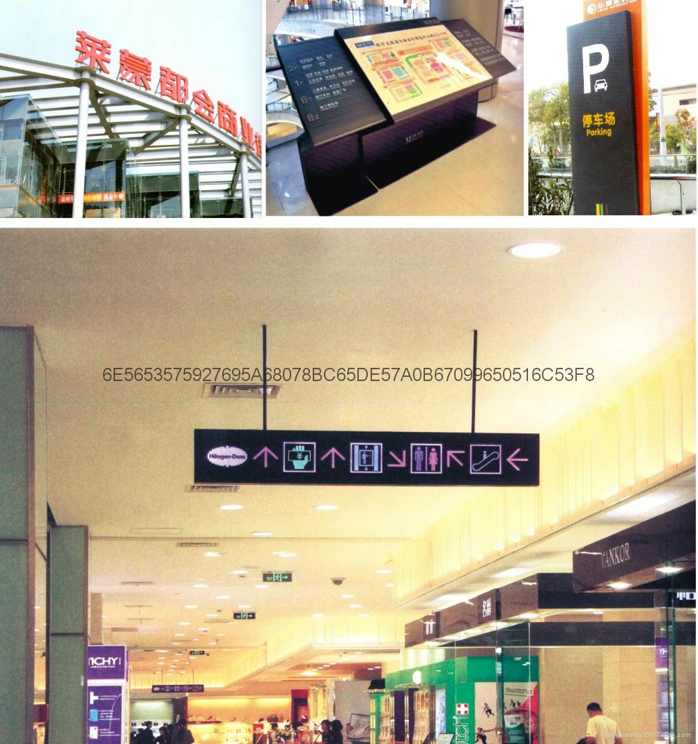 商场及商业街区环境导示制作 5