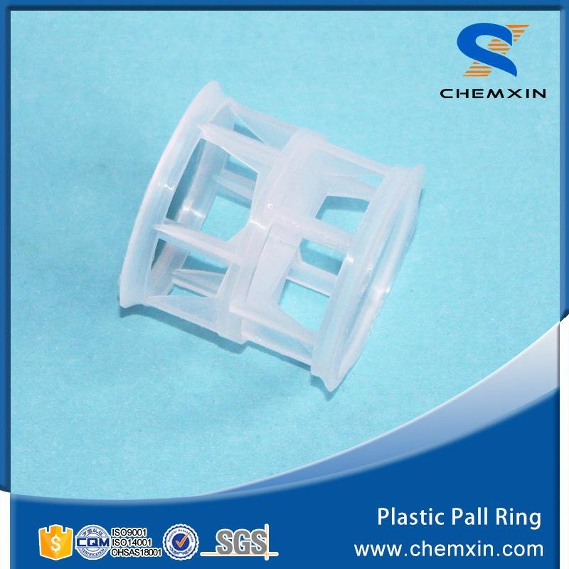Plastic pall ring in plastic random packing 3