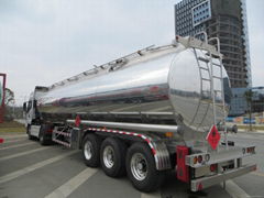 46000L 3 axle Aluminum ally fuel tanker