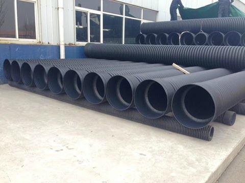 Manufacture HDPE culvert pipe 200mm 4