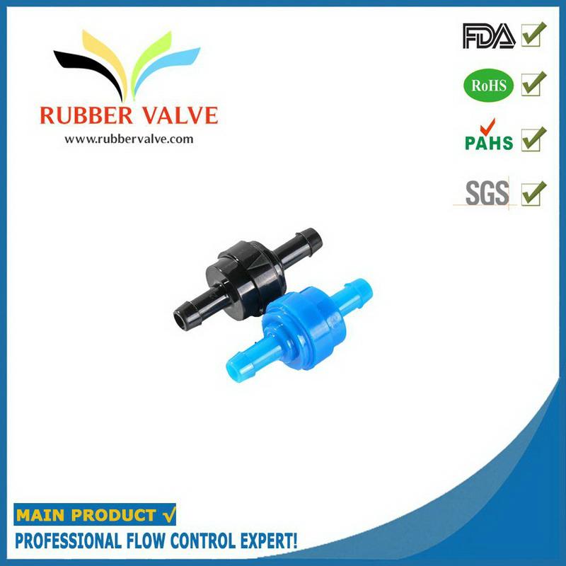 plastic non return valve spring loaded check valve