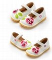 Squeaky shoes toddler shoe latest design leather shoes  2