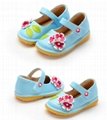 Squeaky shoes toddler shoe latest design leather shoes  4