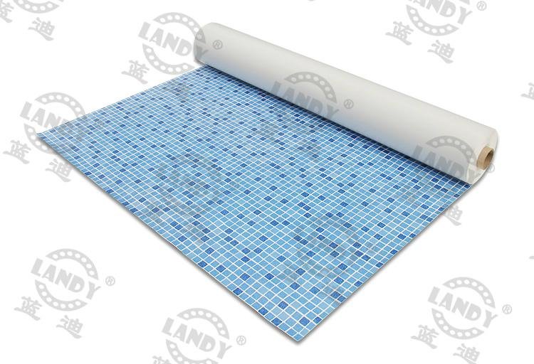 High anti-UV and anti-corrosion vinyl liner for pools 2
