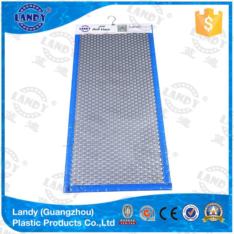 Silver blanket type 12mm/16mm dia of bubble plastic swimming pool cover 2