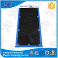 Guangzhou inflatable 12mm inflatable polycarbonate swimming pool cover 3