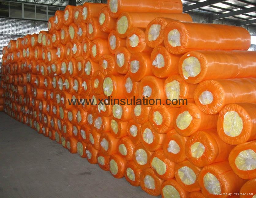 Fireproof And Sound Insulation Acoustic Glass Wool Blanket XDWOOL