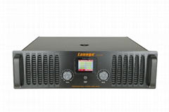 3U class H professional power amplifier (2*1300W at 8 honm)